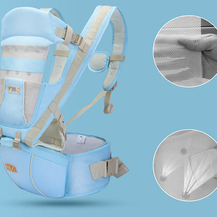 Baby Sling Front And Back Dual-purpose Baby Front Waist Stool, Light And Horizontal Holding Baby Artifact
