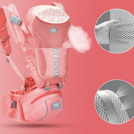 Baby Sling Front And Back Dual-purpose Baby Front Waist Stool, Light And Horizontal Holding Baby Artifact