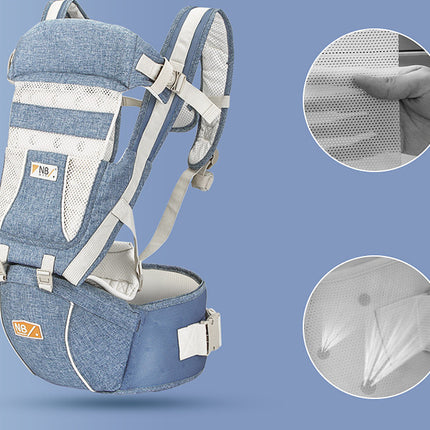 Baby Sling Front And Back Dual-purpose Baby Front Waist Stool, Light And Horizontal Holding Baby Artifact