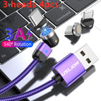 Purple / 1M / 3 heads 4pcs