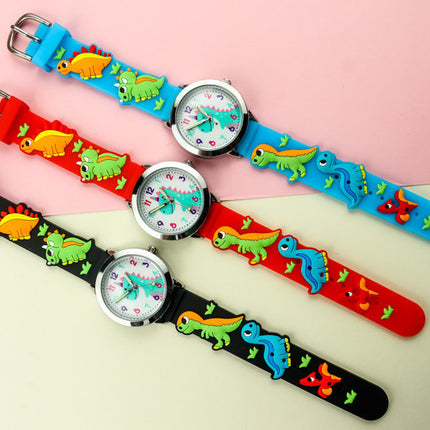 3D Silicone Dinosaur Children's Watch