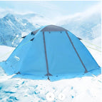 Double double layer snow skirt