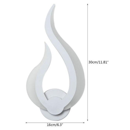 Flame Acrylic Wall Lamp Modern Simple Acrylic Bedroom Aisle Corridor Wall Lamp