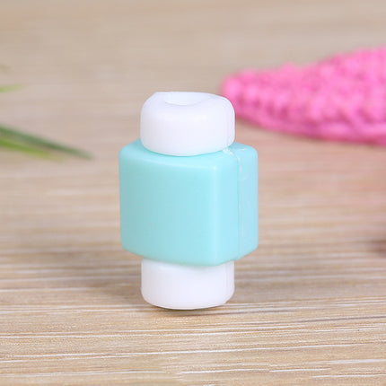 Mobile Phone Cable Protective Sleeve, Earphone Data Cable Charger Protector, Pure Color Anti-Broken Cable Winder Protection