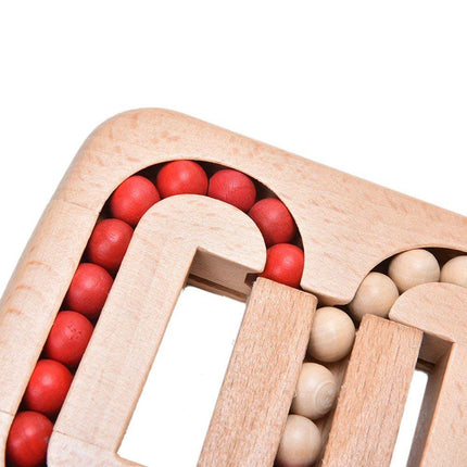 Wooden Plane Ball Game Adult Kongming Lock