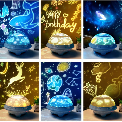 Starry Lights Dreamy Bedroom Music Night Light