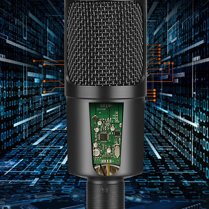 Notebook Computer Desktop Stand Set Recording Condenser Microphone