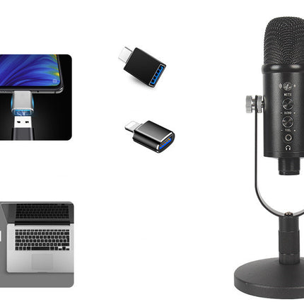 Microphone Anchor Live K Song Recording Tuning Desktop Mobile Computer