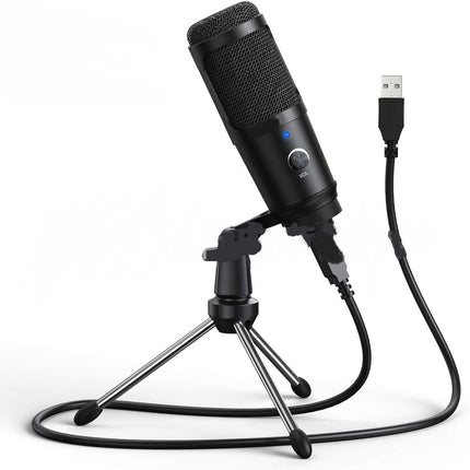 Compatible with Apple, Live Recording Microphone Desktop Tripod Set