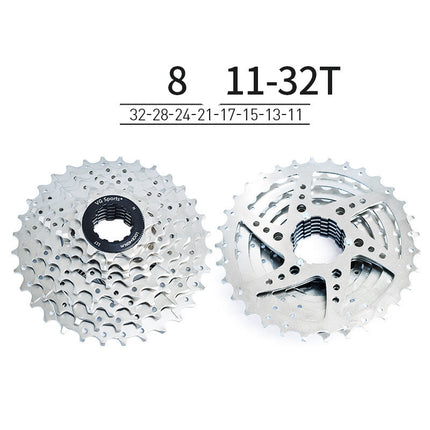 Sports Mountain Road Bike Flywheel  Speed Lightweight Large Gear Anti-rust Bicycle Accessories