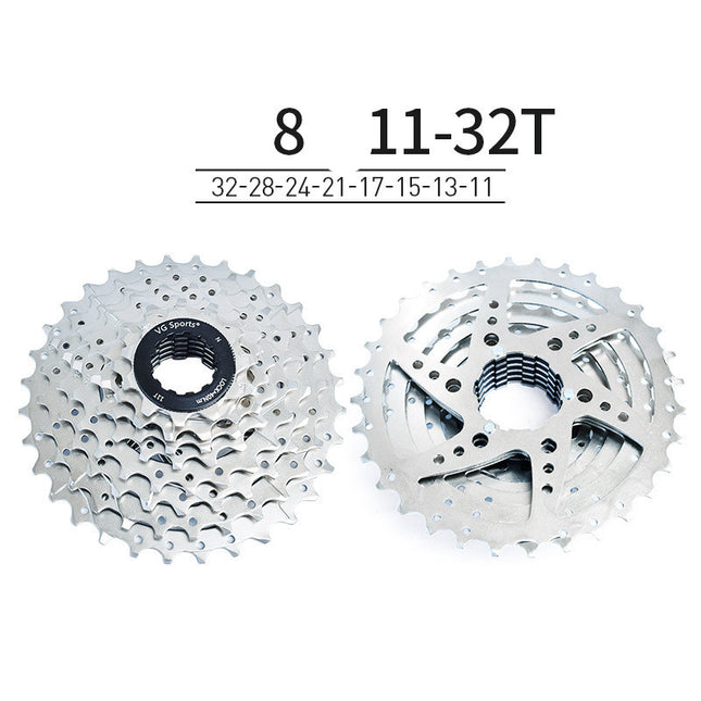 Sports Mountain Road Bike Flywheel  Speed Lightweight Large Gear Anti-rust Bicycle Accessories