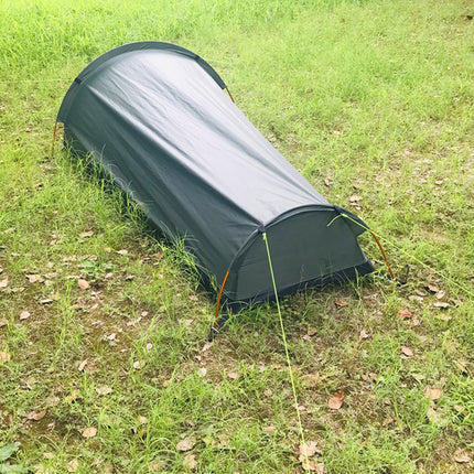 Three-Season Sleeping Bag Camping Tent Outdoor Dual-Purpose Individual Tent Waterproof Portable Camping Tent Sleeping Bag Awning