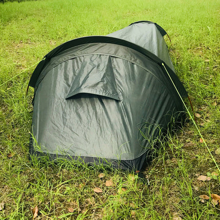 Three-Season Sleeping Bag Camping Tent Outdoor Dual-Purpose Individual Tent Waterproof Portable Camping Tent Sleeping Bag Awning