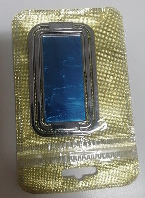 Double Ring Folding Mobile Phone Holder Square Ring Buckle Holder