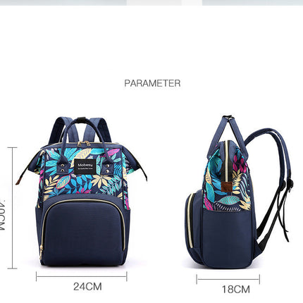 Multifunctional mother bag, baby bag, baby bottle, diaper backpack