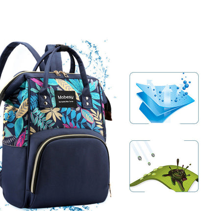 Multifunctional mother bag, baby bag, baby bottle, diaper backpack