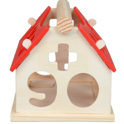 Children's building block toys, educational digital house toys