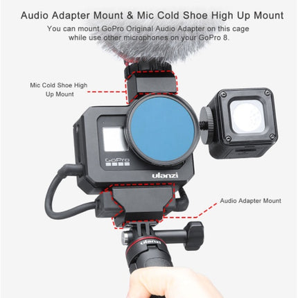 Sports Camera Anti-fall Cold Boots Expand Vlog Camera Photography