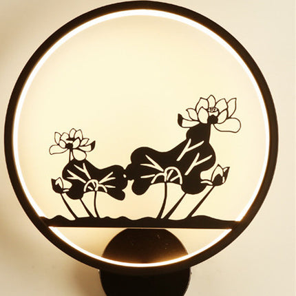 Wall Lamp Living Room Post Aisle Nordic Light Luxury Simple Fashion Personality Creative Fashion Background Wall Bedroom Bedside Lamp