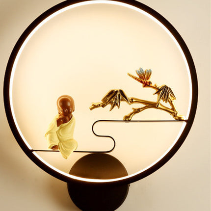 Wall Lamp Living Room Post Aisle Nordic Light Luxury Simple Fashion Personality Creative Fashion Background Wall Bedroom Bedside Lamp