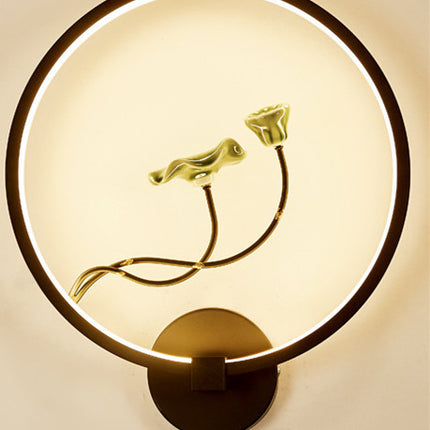 Wall Lamp Living Room Post Aisle Nordic Light Luxury Simple Fashion Personality Creative Fashion Background Wall Bedroom Bedside Lamp