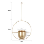 Gold / Round shape