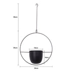 Black / Round shape