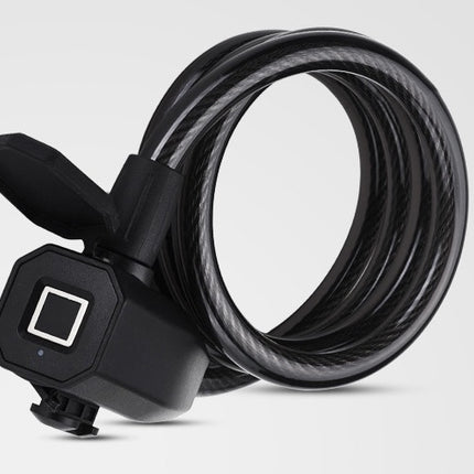 Source Manufacturer Smart Fingerprint Bluetooth Lock Steel Cable Lock Mountain Bike Lock Electric Car Lock Bicycle Lock Scooter Lock