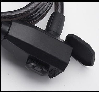 Source Manufacturer Smart Fingerprint Bluetooth Lock Steel Cable Lock Mountain Bike Lock Electric Car Lock Bicycle Lock Scooter Lock