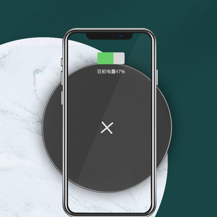 The New Ultra-Thin Round Wireless Charger 15W Fast Charge Wireless Charger Fast Charge