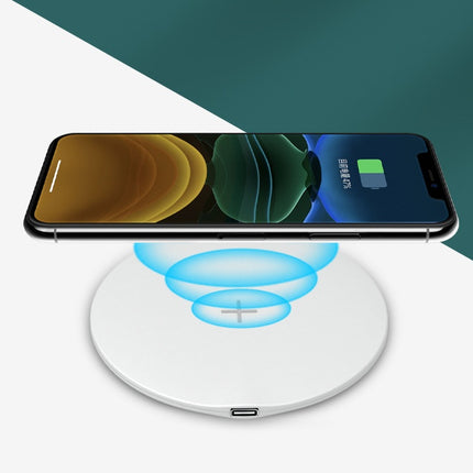 The New Ultra-Thin Round Wireless Charger 15W Fast Charge Wireless Charger Fast Charge