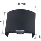 Black / 2W / warm light