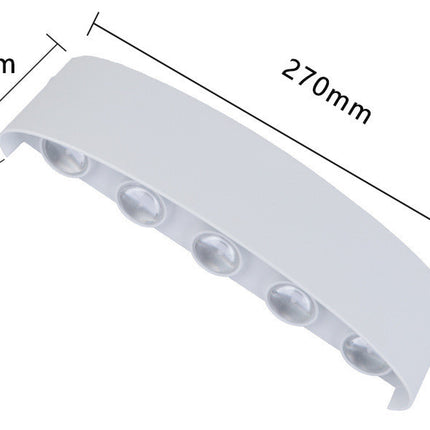 Outdoor Rainproof Led Wall Lamp Outdoor Spotlight Courtyard Bedside Living Room Wall Lamp