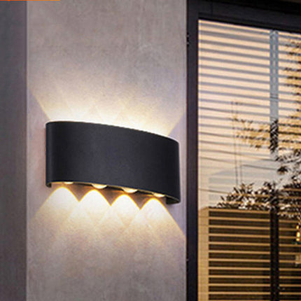 Outdoor Rainproof Led Wall Lamp Outdoor Spotlight Courtyard Bedside Living Room Wall Lamp