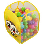 Monkey yellow storage basket