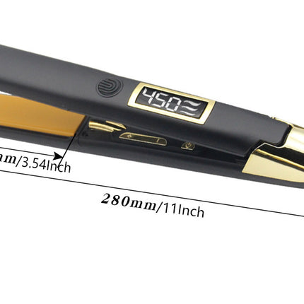 Cross Border Foreign Trade Manufacturer Direct Supply Hair Straightener Amazon Hot Sale Negative Ion Curler Factory Wholesale Splint