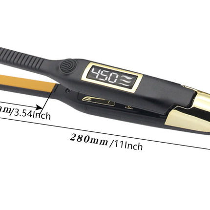 Cross Border Foreign Trade Manufacturer Direct Supply Hair Straightener Amazon Hot Sale Negative Ion Curler Factory Wholesale Splint