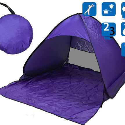 Tent Free To Build Camping Beach Sunscreen Tent Quick  Outdoor Camping Tent