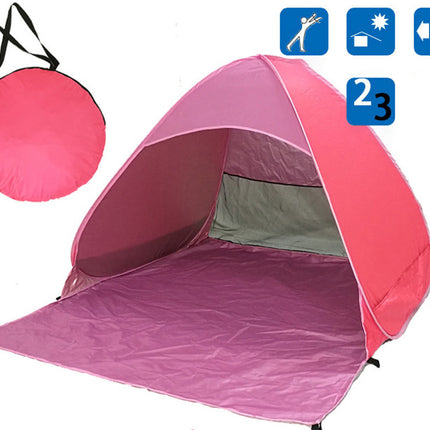 Tent Free To Build Camping Beach Sunscreen Tent Quick  Outdoor Camping Tent