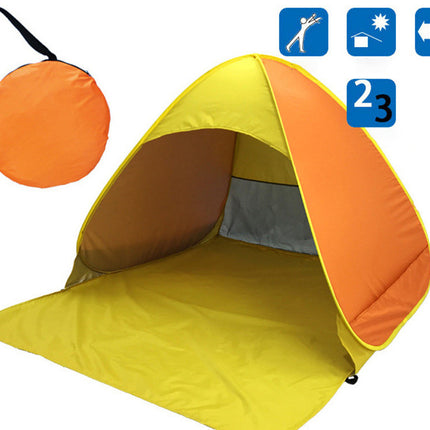 Tent Free To Build Camping Beach Sunscreen Tent Quick  Outdoor Camping Tent