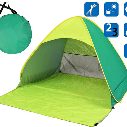 Tent Free To Build Camping Beach Sunscreen Tent Quick  Outdoor Camping Tent