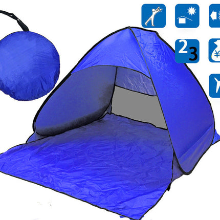 Tent Free To Build Camping Beach Sunscreen Tent Quick  Outdoor Camping Tent