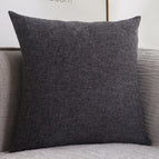 Dark Grey / Pillow core and pillowcase / 40x40cm