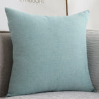 Light Blue / Pillow core and pillowcase / 40x40cm
