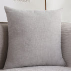 Grey / Pillow core and pillowcase / 40x40cm