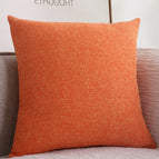 Orange / Pillow core and pillowcase / 40x40cm