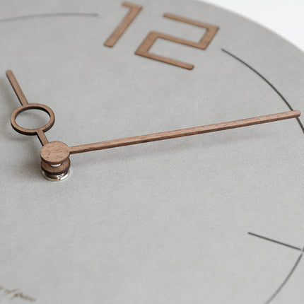 Nordic Minimalist Clock, Wall Clock, Living Room