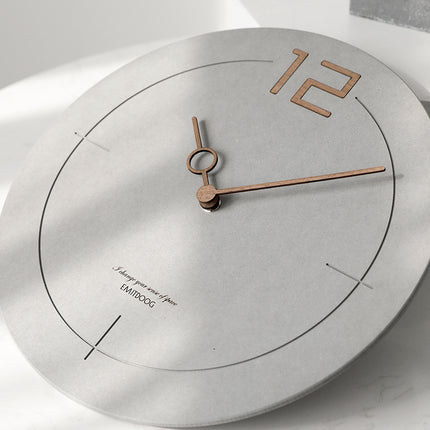 Nordic Minimalist Clock, Wall Clock, Living Room