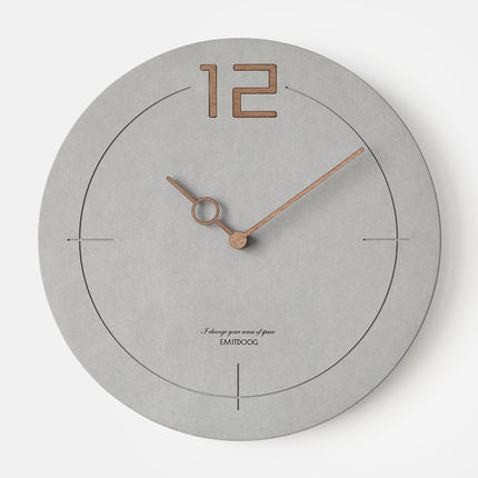 Nordic Minimalist Clock, Wall Clock, Living Room