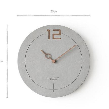 Nordic Minimalist Clock, Wall Clock, Living Room